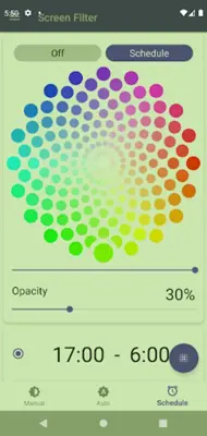 Screen Color Filter android App screenshot 10