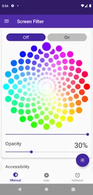 Screen Color Filter android App screenshot 12