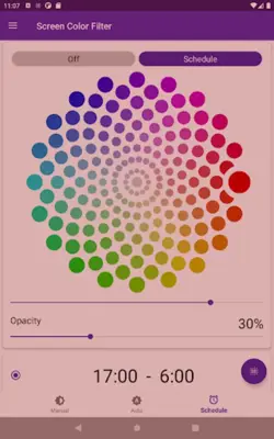Screen Color Filter android App screenshot 3