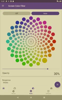 Screen Color Filter android App screenshot 4